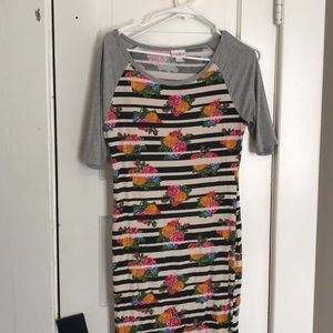 Worn once! Cutest lularoe Julia ever!  small!